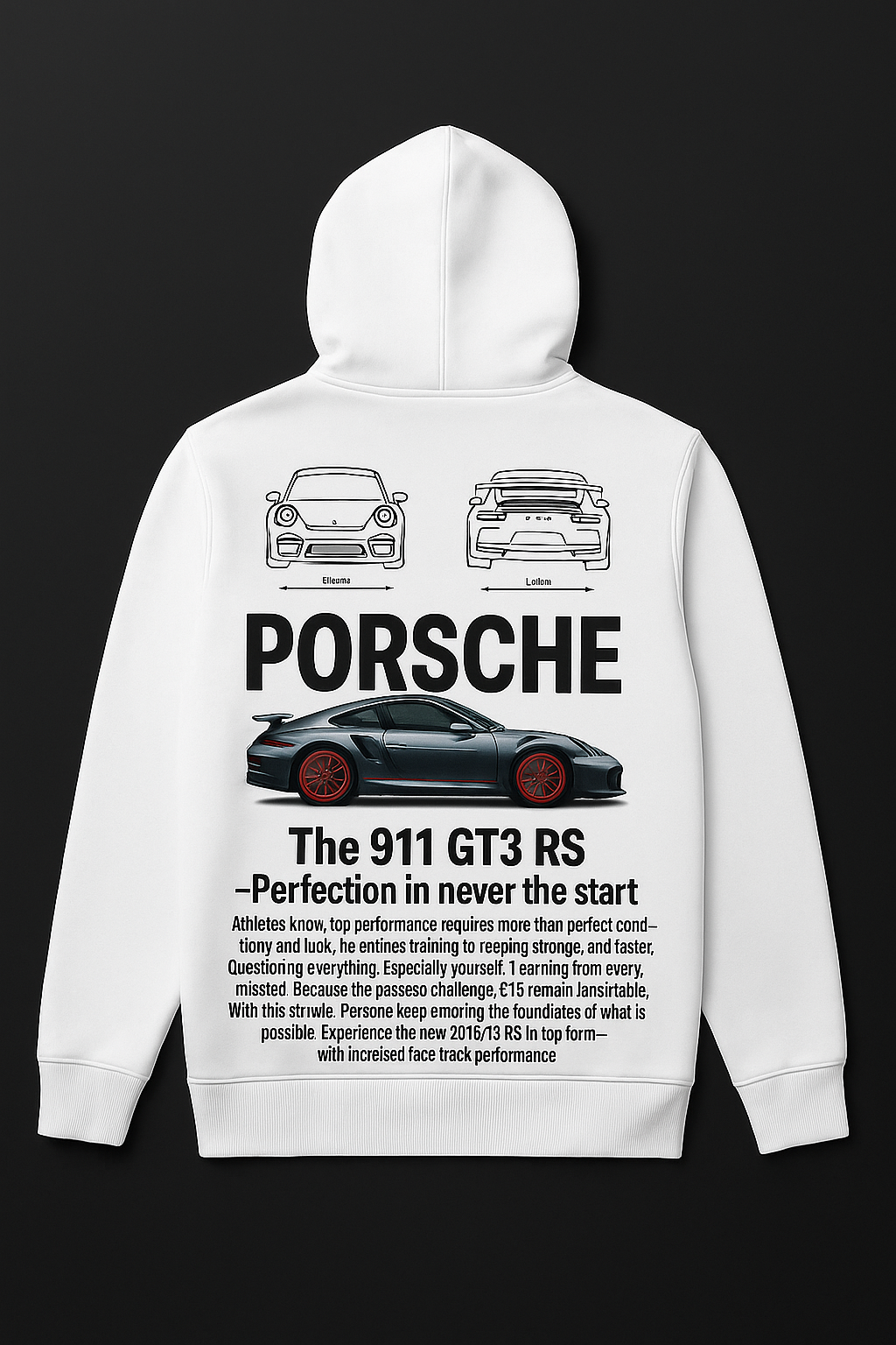 THE PORCHE GT3 RS / HOODIE