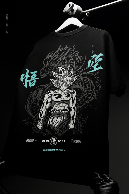 ULTRA INSTINCT GOKU / OVERSIZED T-SHIRT