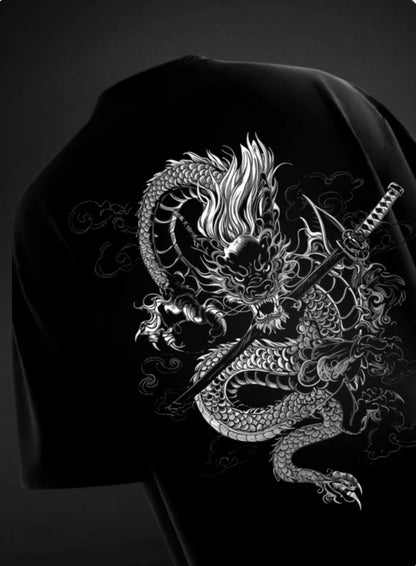 DRAGON - OVESIZED TEE / 240GSM