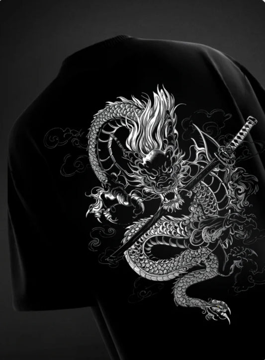 DRAGON - OVESIZED TEE / 240GSM